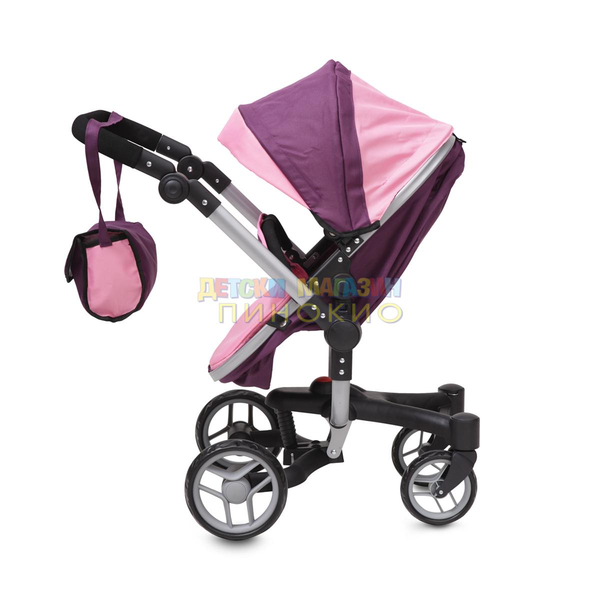 Детска количка за кукли Violette Moni - Image 6