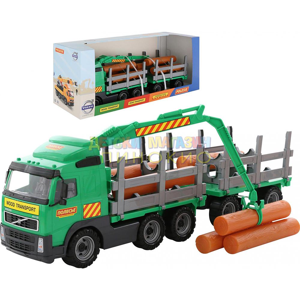Камион с дървени трупи - 9500 Polesie Toys - Image 2