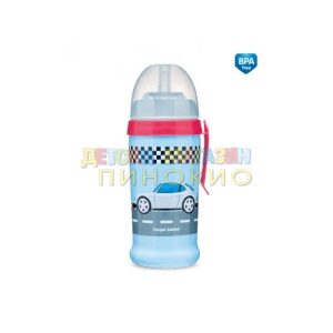 Спортна нетечаща чаша със сламка 350 мл. RACING 56/516 CANPOL