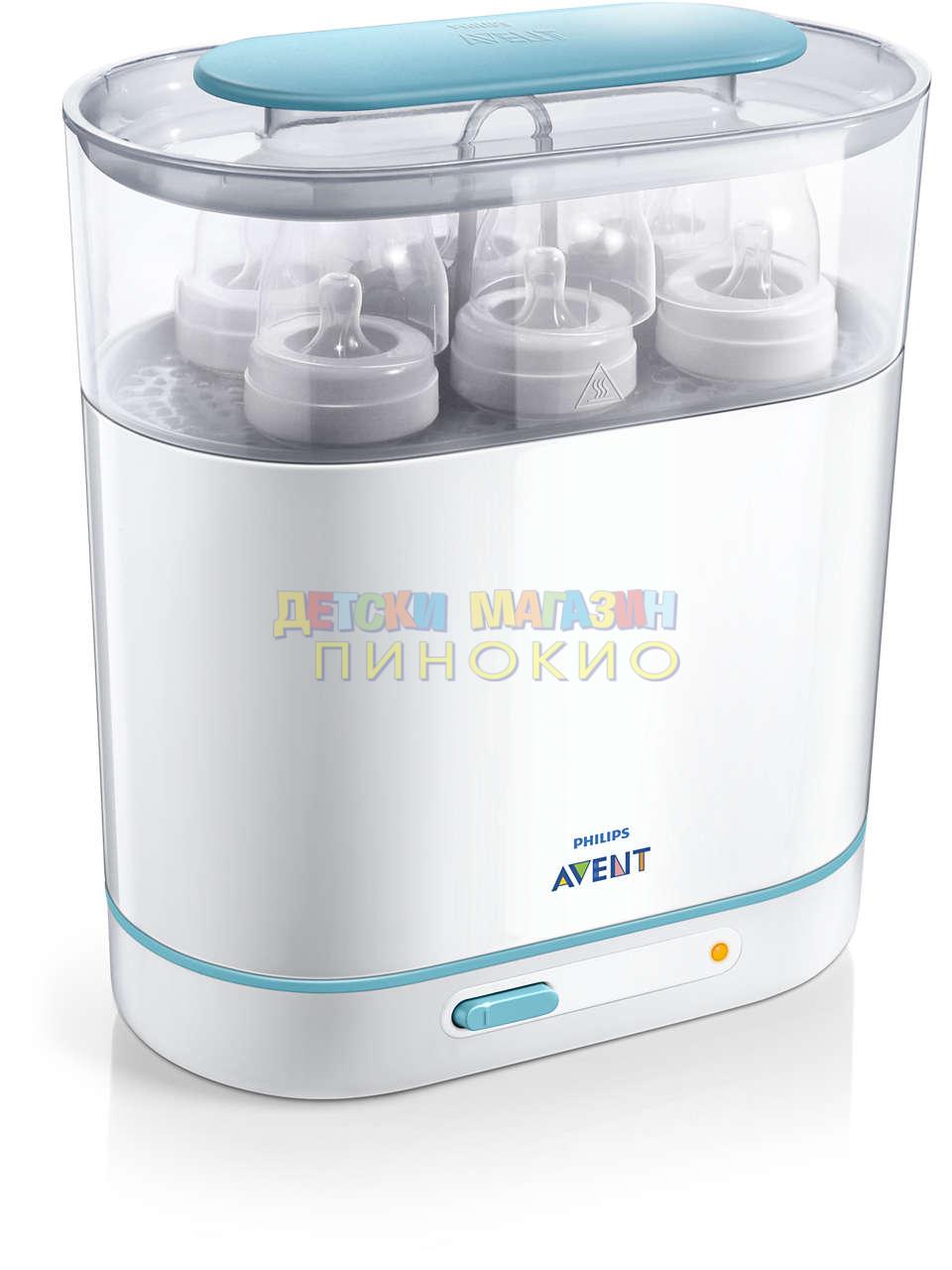 Електрически парен стерилизатор 3 в 1 Philips Avent SCF284/03
