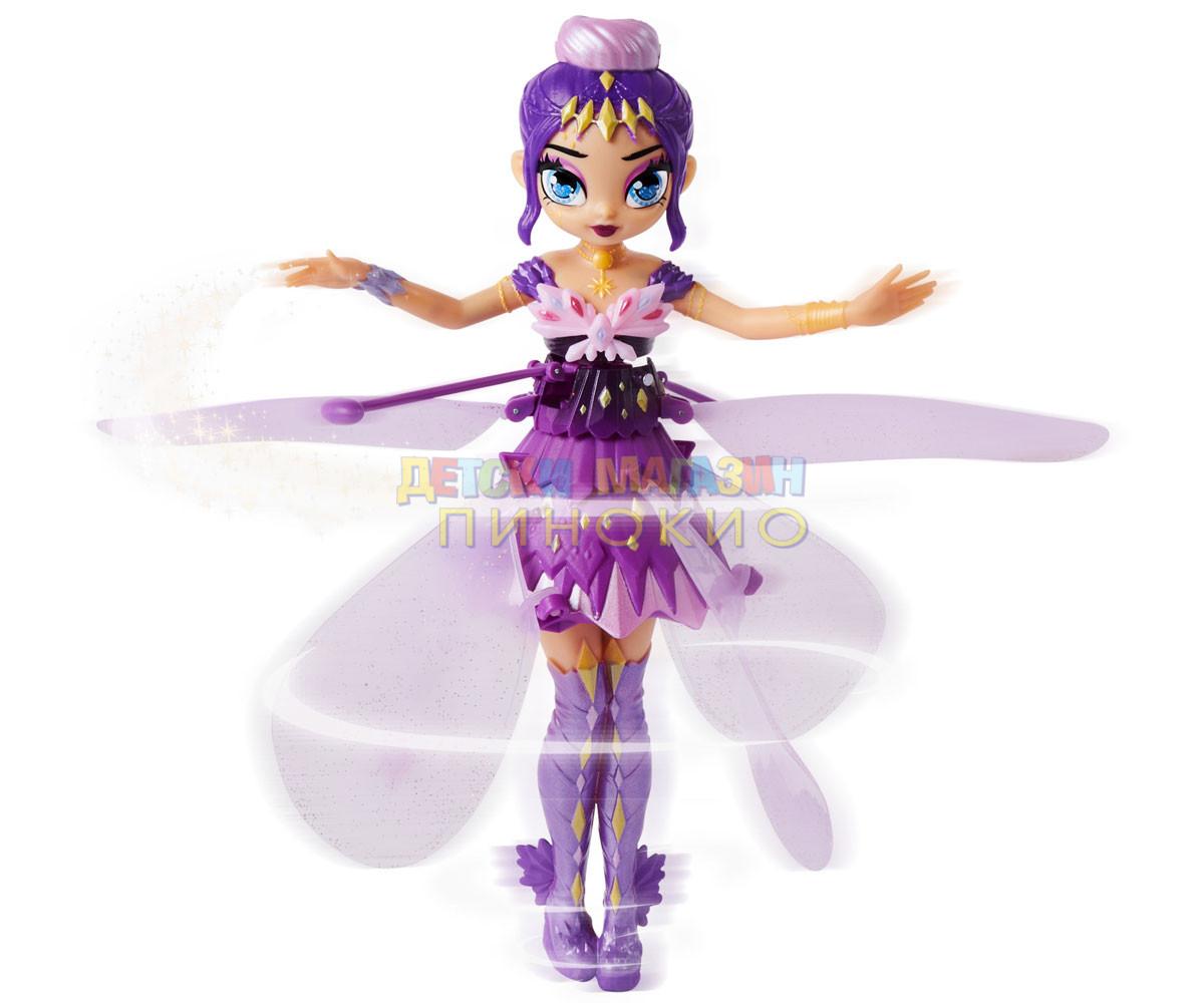 HATCHIMALS PIXIES Crystal Flyers Летяща фея лилава Egg Flying Pixie Purple 6059634 - Image 5