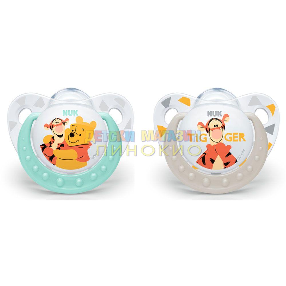 Залъгалка силикон 6-18м 2 бр. DISNEY 10.736.123 NUK - Image 2