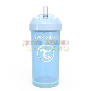 Чаша със сламка 360 ml 6+ м. TWISTSHAKE