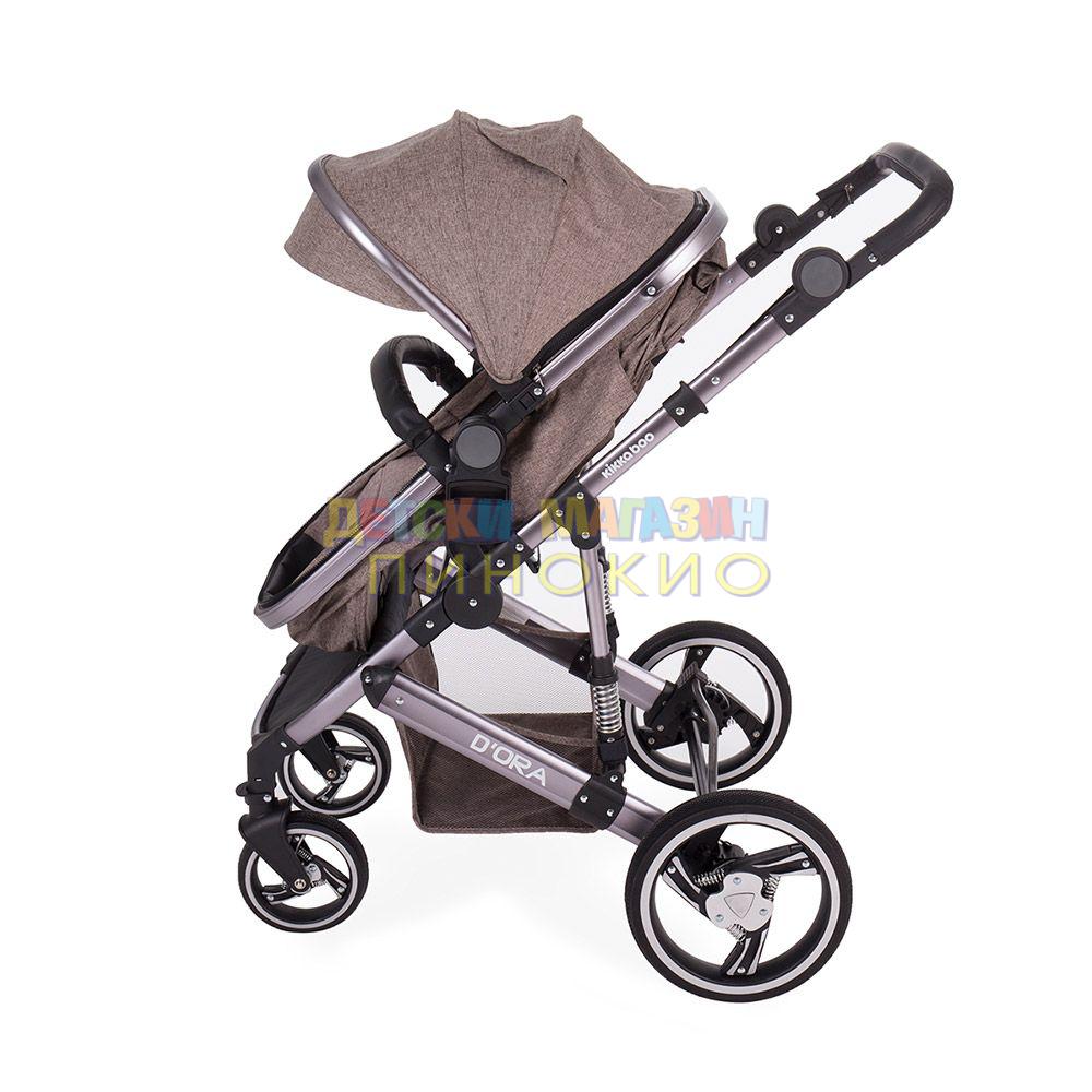 Комбинирана количка 2в1 D`ORA СЕТ BEIGE KIKKABOO - Image 4