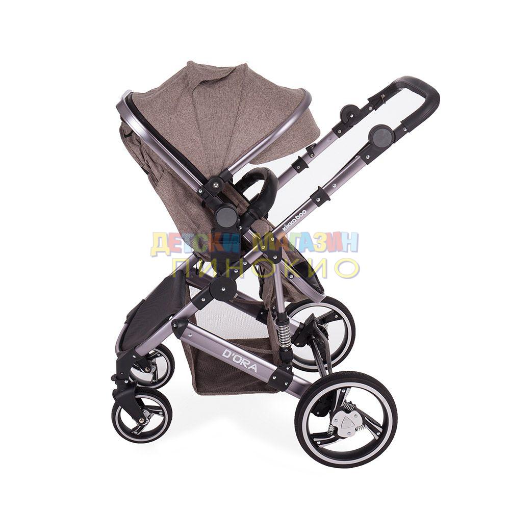 Комбинирана количка 2в1 D`ORA СЕТ BEIGE KIKKABOO - Image 7