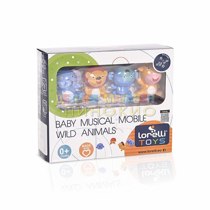 Музикална въртележка WILD ANIMALS Lorelli - Image 3