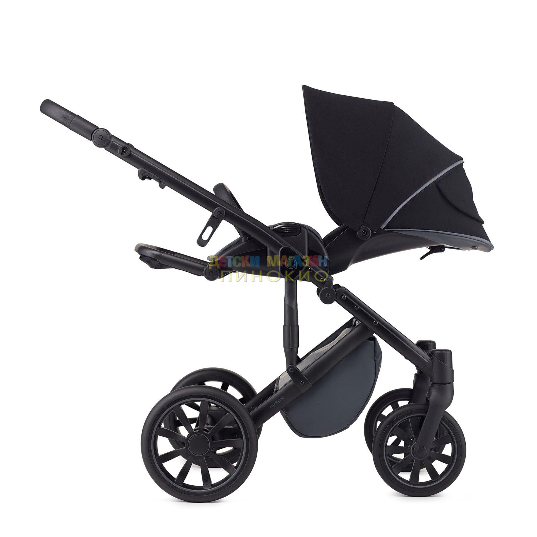 БЕБЕШКА КОЛИЧКА 2В1 M/TYPE PRO GREY ANEX - Image 3