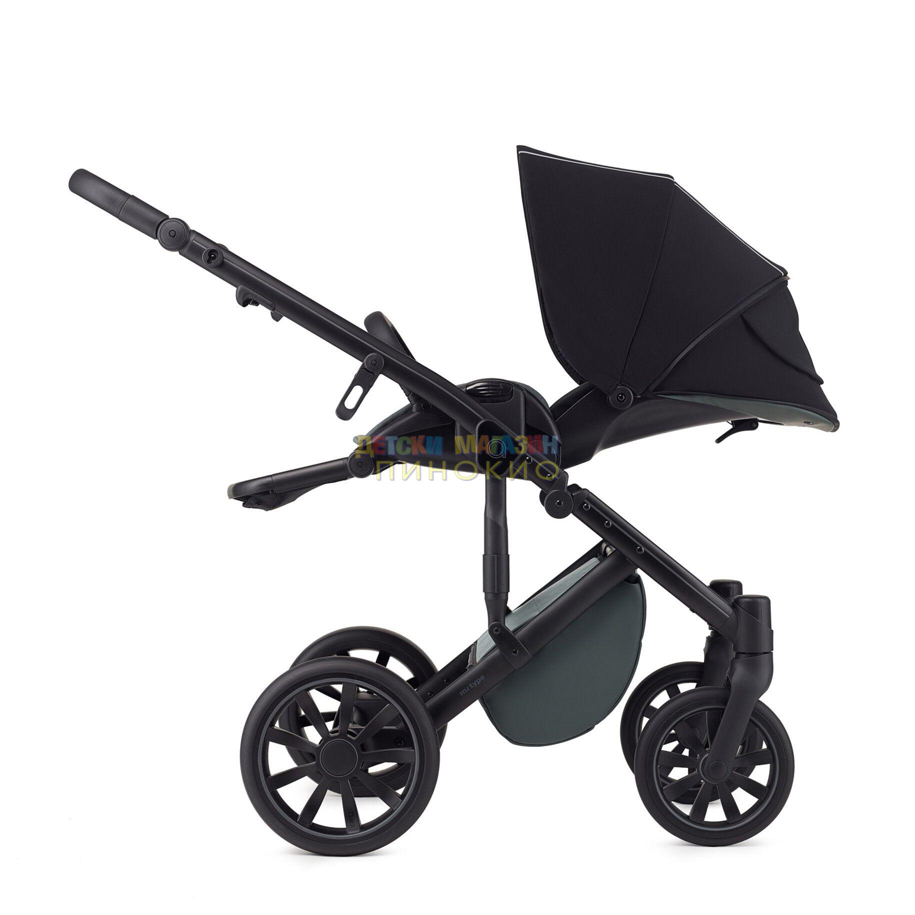 БЕБЕШКА КОЛИЧКА 2В1 M/TYPE PRO GREY ANEX - Image 6