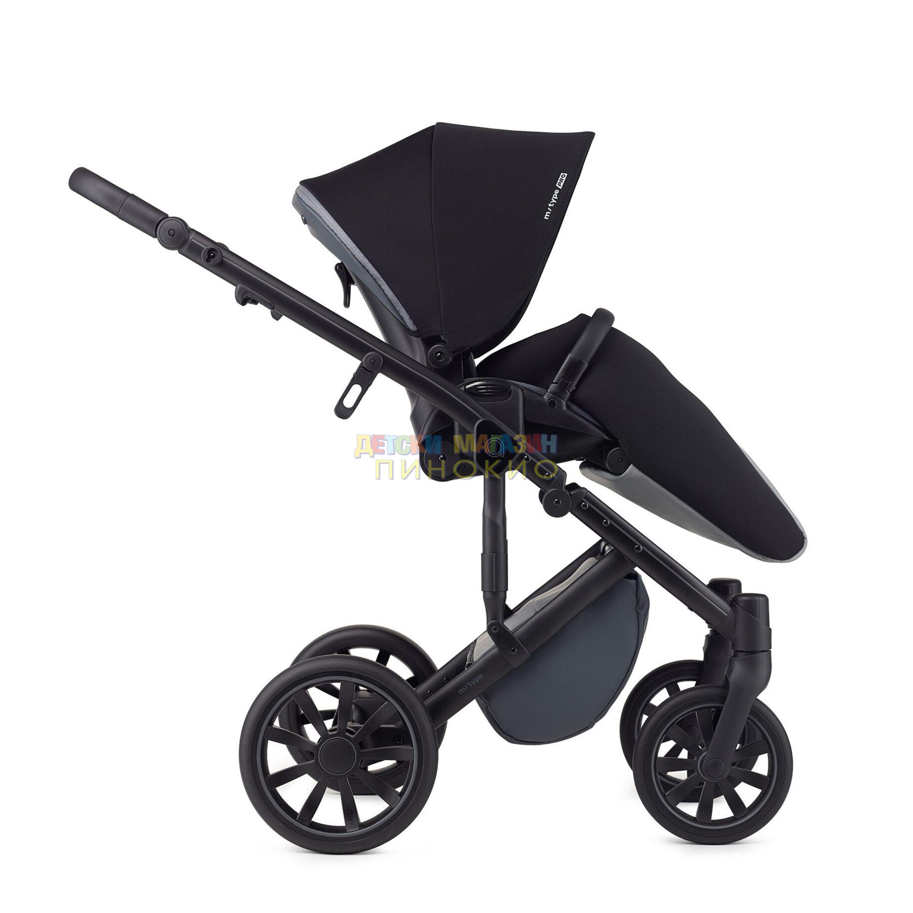 БЕБЕШКА КОЛИЧКА 2В1 M/TYPE PRO GREY ANEX - Image 7