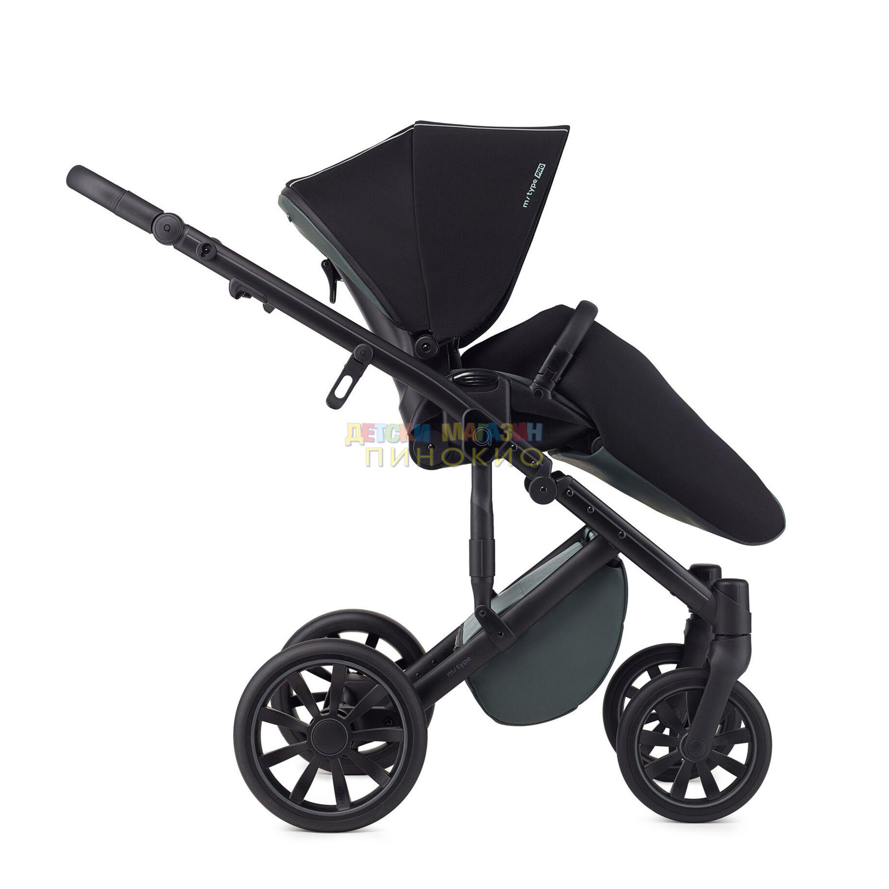 БЕБЕШКА КОЛИЧКА 2В1 M/TYPE PRO GREY ANEX - Image 8