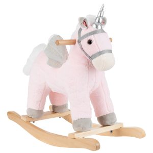 Люлеещо конче със звук PINK HORSE KIKKA BOO