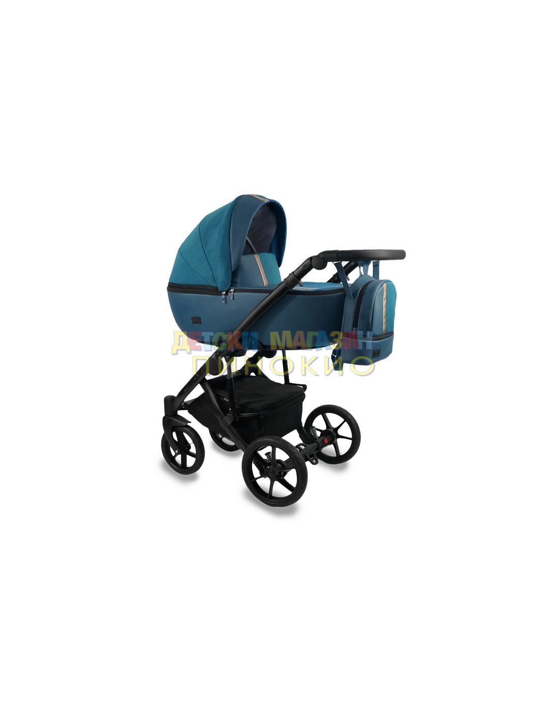 Бебешка количка 2В1 AIR TURQUOISE Bexa