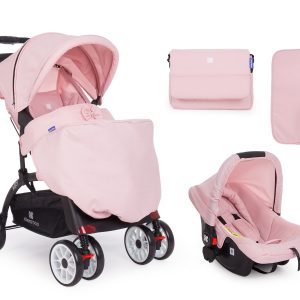 Комбинирана количка 2 в 1 Airy Pink KIKKABOO