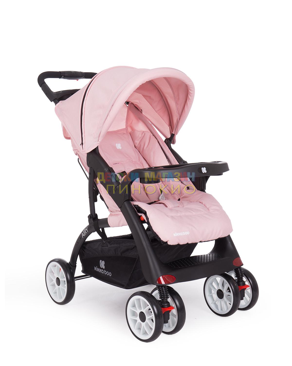 Комбинирана количка 2 в 1 Airy Pink KIKKABOO - Image 8
