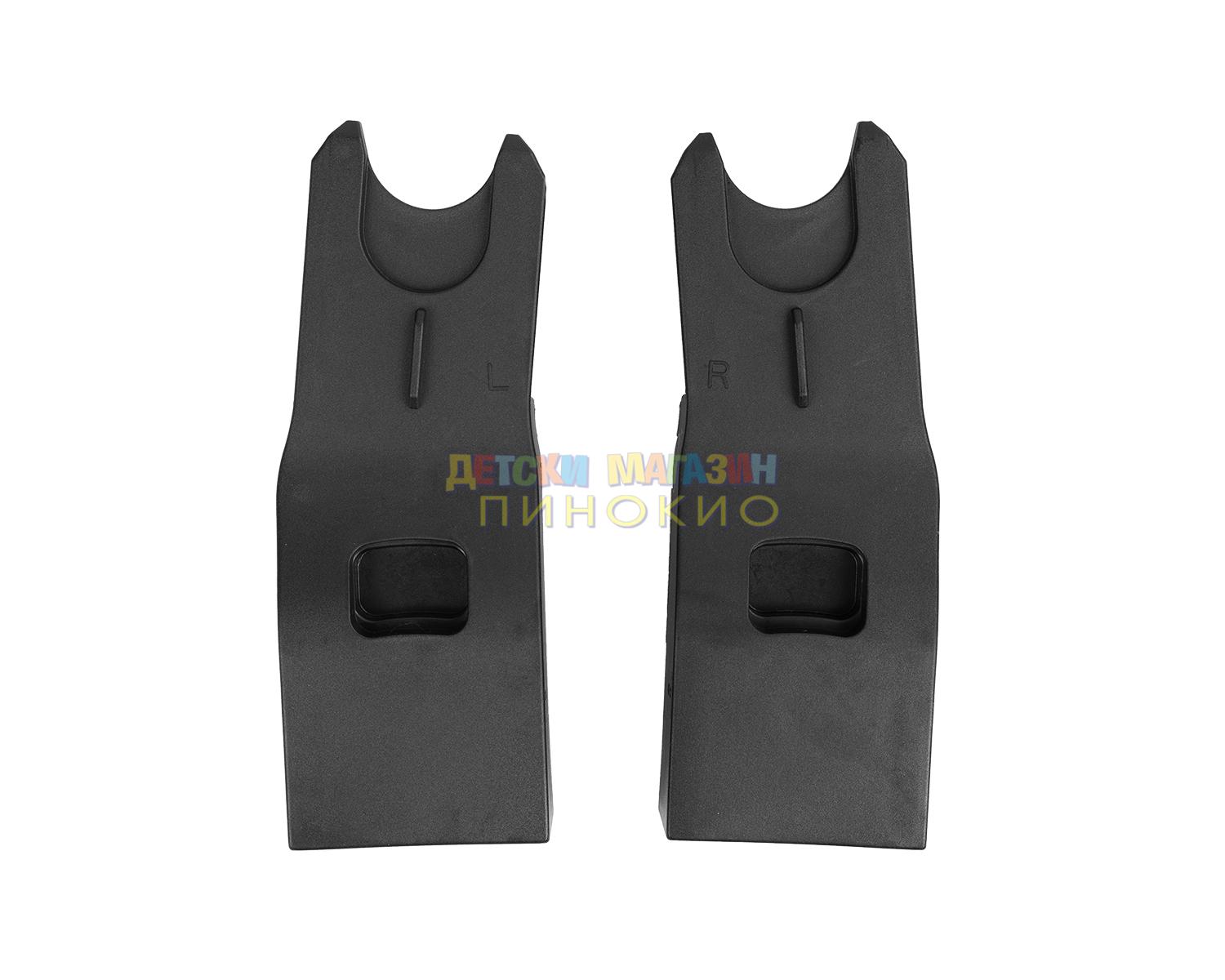 Комбинирана количка 3 в 1 Angele Chrome Black KIKKABOO - Image 25