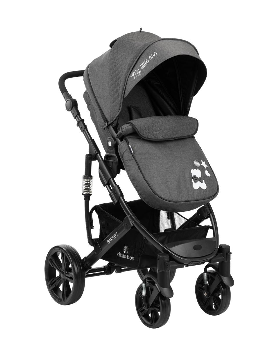 Комбинирана количка 3 в 1 Beloved Dark Grey KIKKABOO - Image 2
