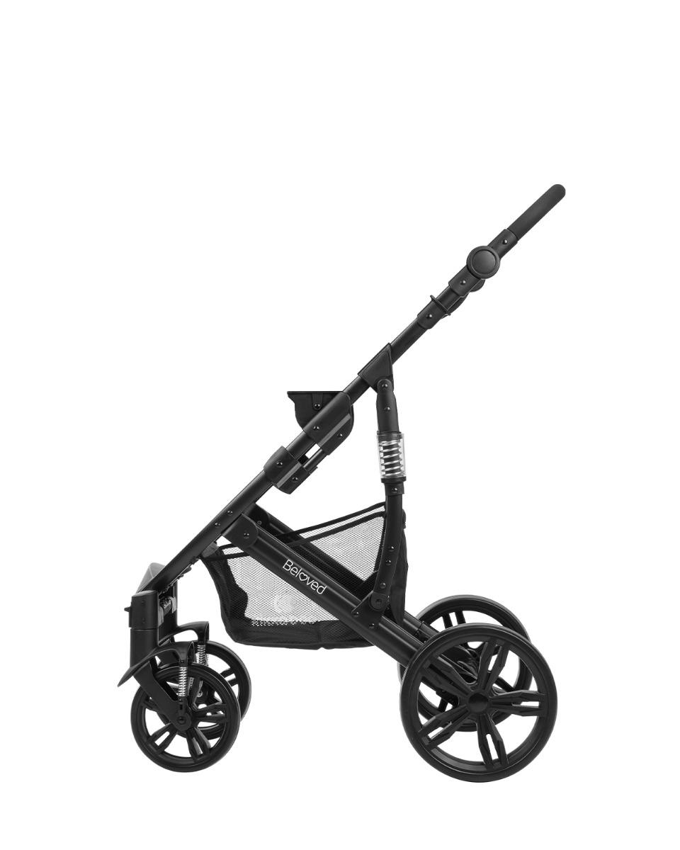 Комбинирана количка 3 в 1 Beloved Light Grey KIKKABOO - Image 14