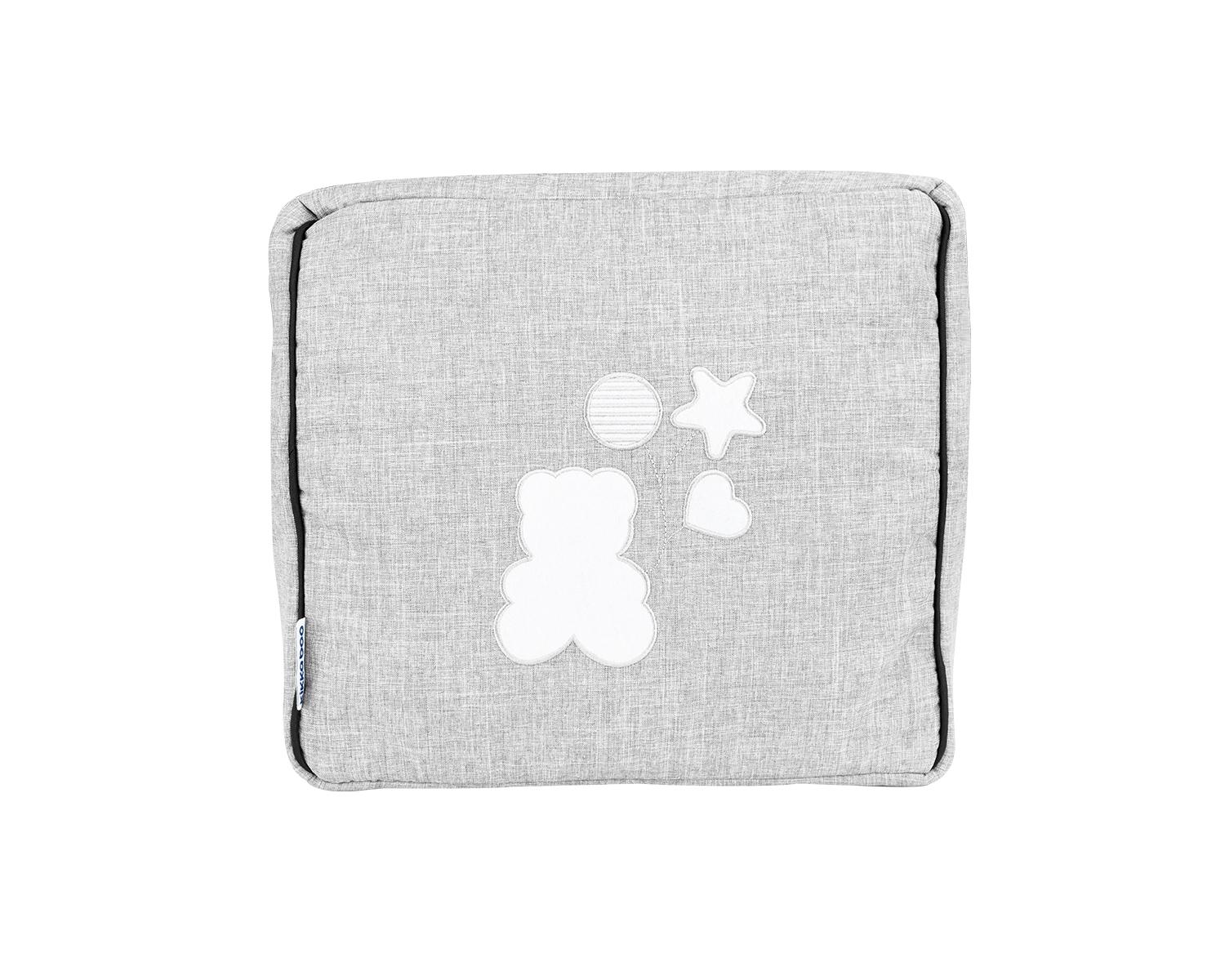 Комбинирана количка 3 в 1 Beloved Light Grey KIKKABOO - Image 15