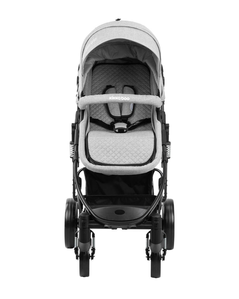 Комбинирана количка 3 в 1 Beloved Light Grey KIKKABOO - Image 4