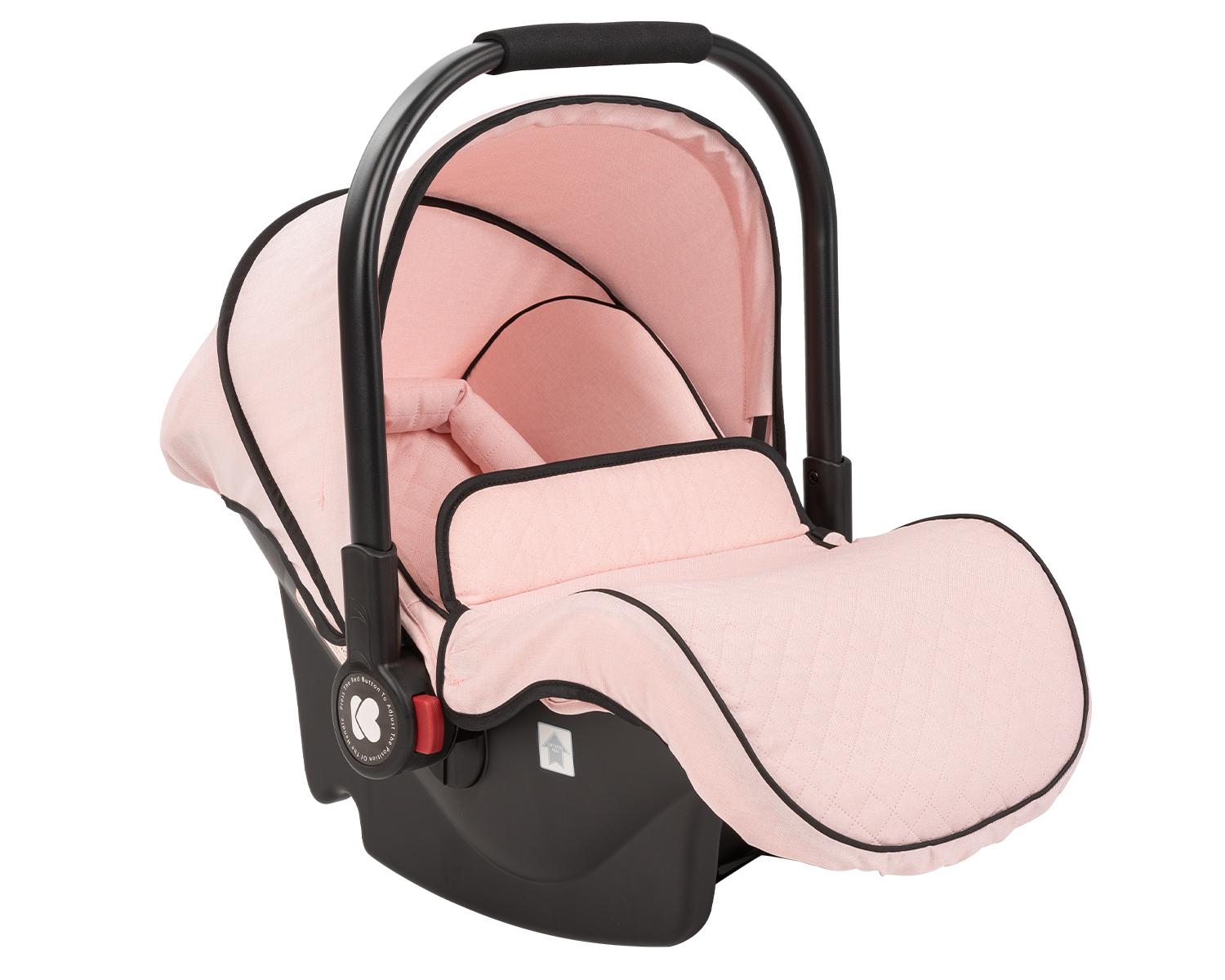 Комбинирана количка 3 в 1 Beloved Pink KIKKABOO - Image 12