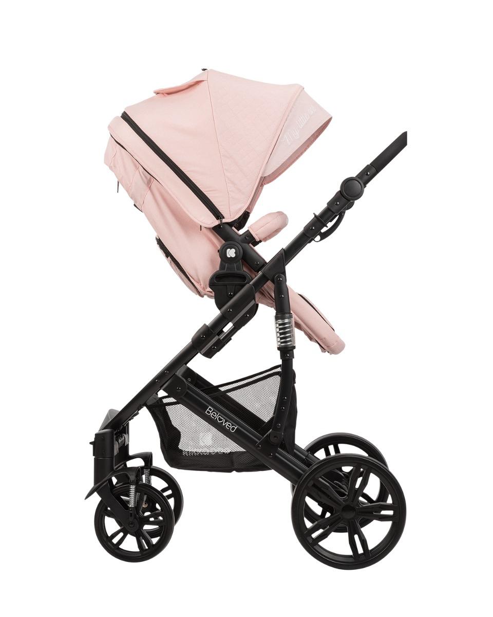 Комбинирана количка 3 в 1 Beloved Pink KIKKABOO - Image 6