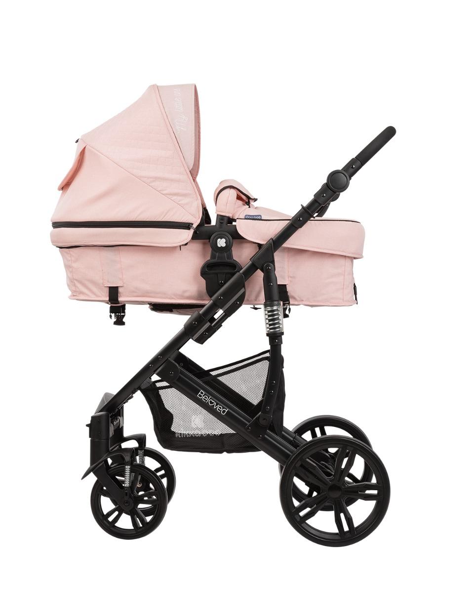 Комбинирана количка 3 в 1 Beloved Pink KIKKABOO - Image 7