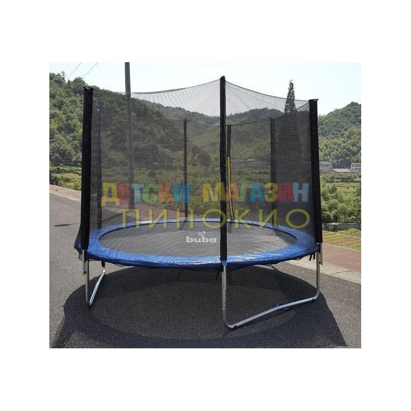 Детски батут 10FT (305 см) с мрежа и стълба Buba - Image 2