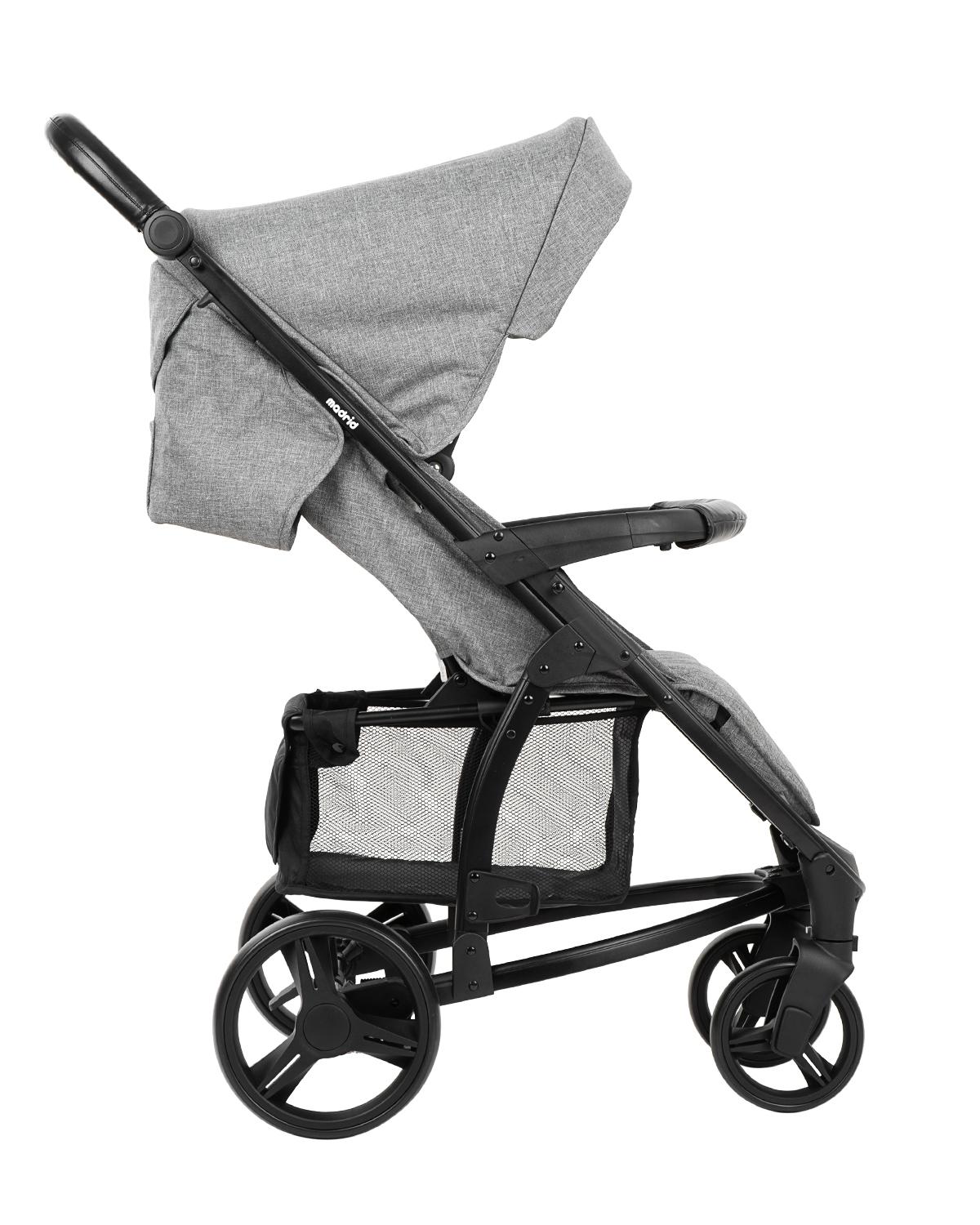 Комбинирана количка 3 в 1 Madrid Dark Grey Melange 2020 - Image 11