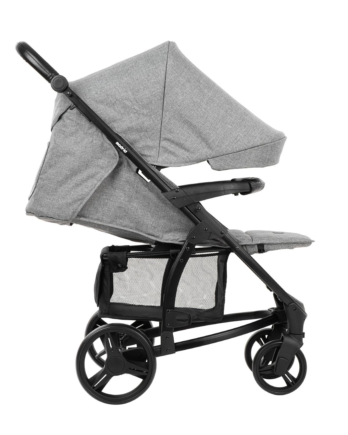 Комбинирана количка 3 в 1 Madrid Dark Grey Melange 2020 - Image 12