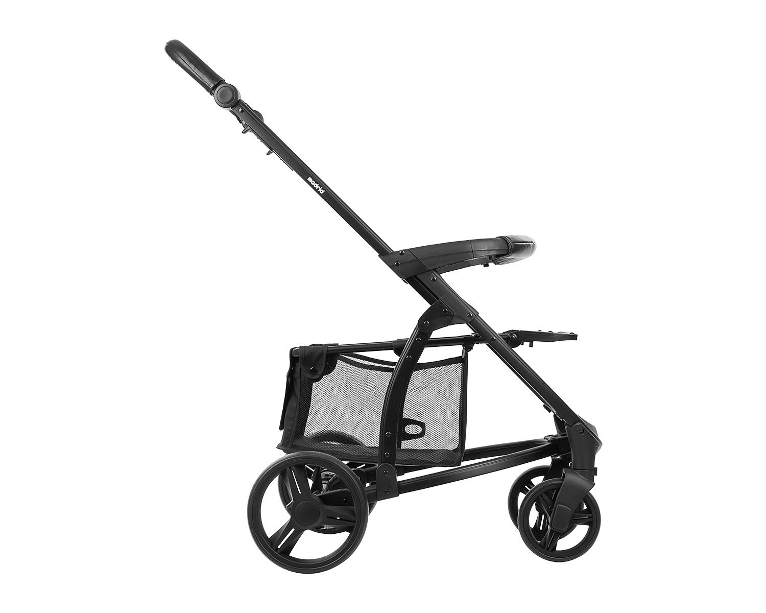 Комбинирана количка 3 в 1 Madrid Pink Melange 2020 KIKKABOO - Image 2