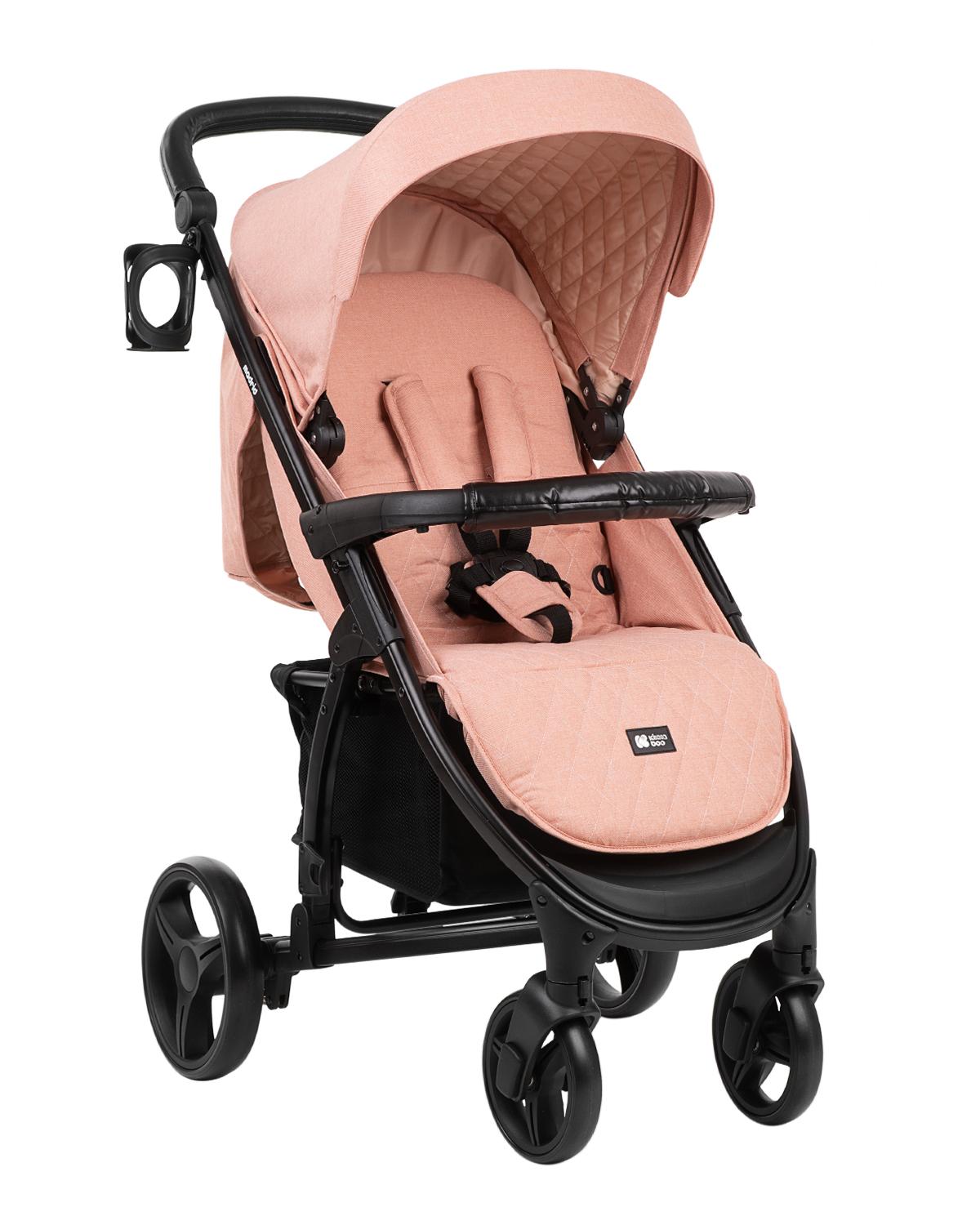 Комбинирана количка 3 в 1 Madrid Pink Melange 2020 KIKKABOO - Image 4