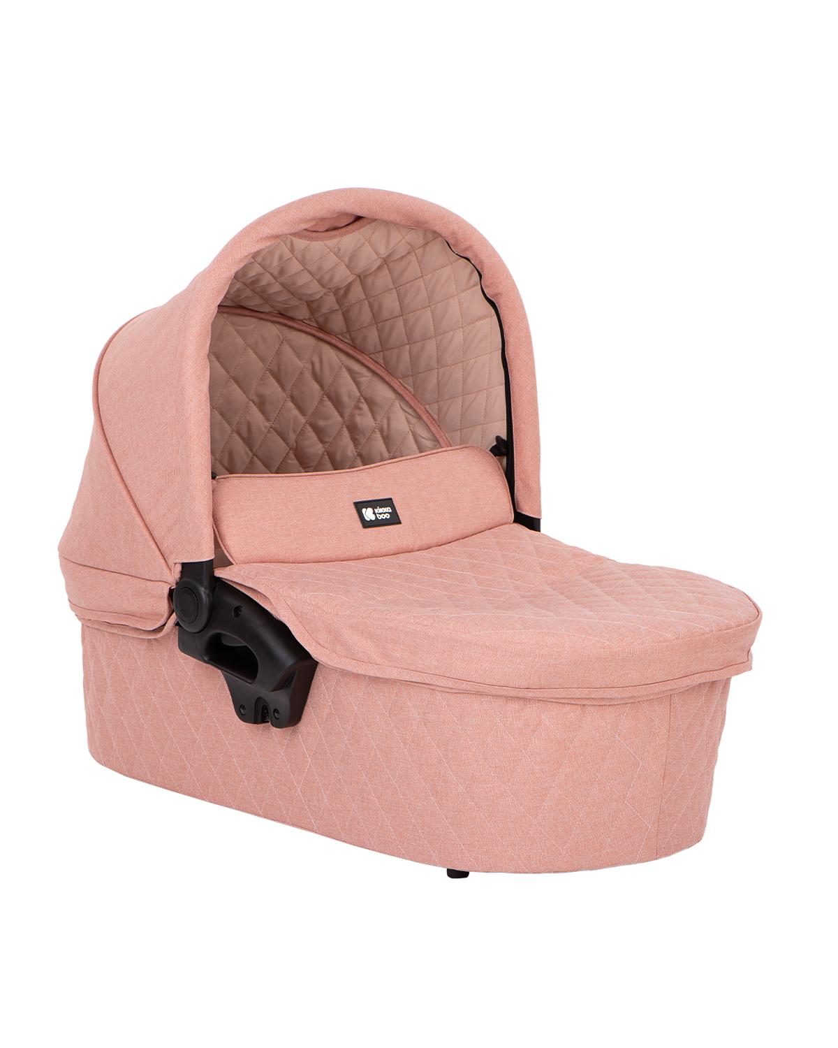 Комбинирана количка 3 в 1 Madrid Pink Melange 2020 KIKKABOO - Image 9