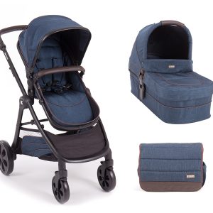 Комбинирана количка 2 в 1 Maui Blue KIKKABOO