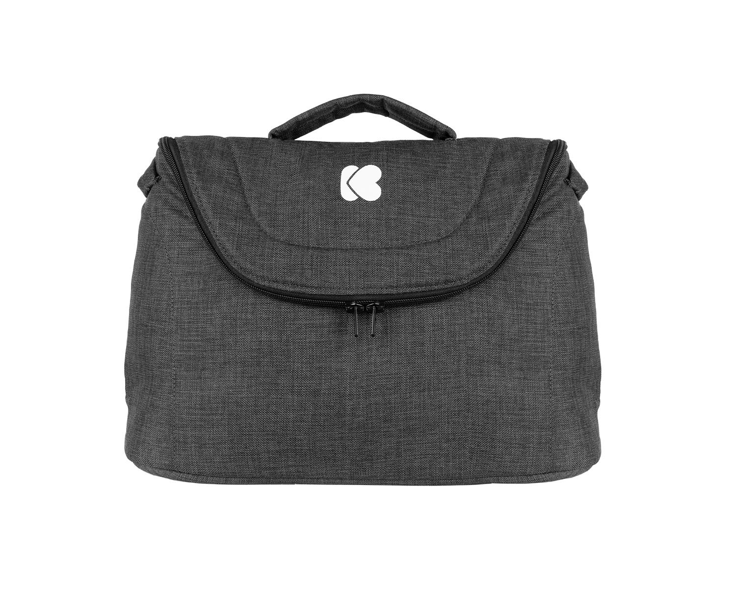Комбинирана количка 3 в 1 Ugo Black Melange 2020 KIKKABOO - Image 18