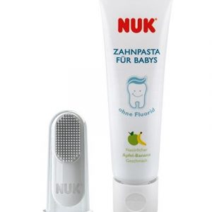Пръстче за масаж + паста за зъби 3+ NUK