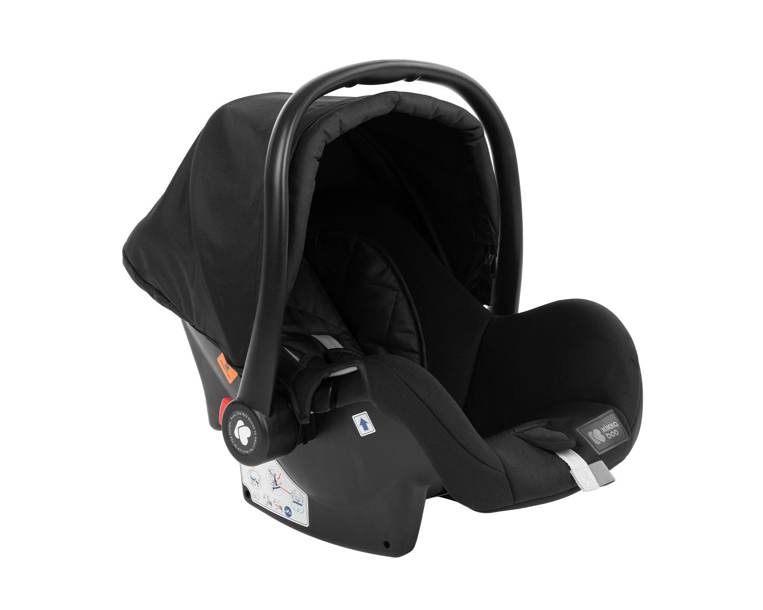 Комбинирана количка 3 в 1 с трансф.седалка Amaia All Black KIKKABOO - Image 10