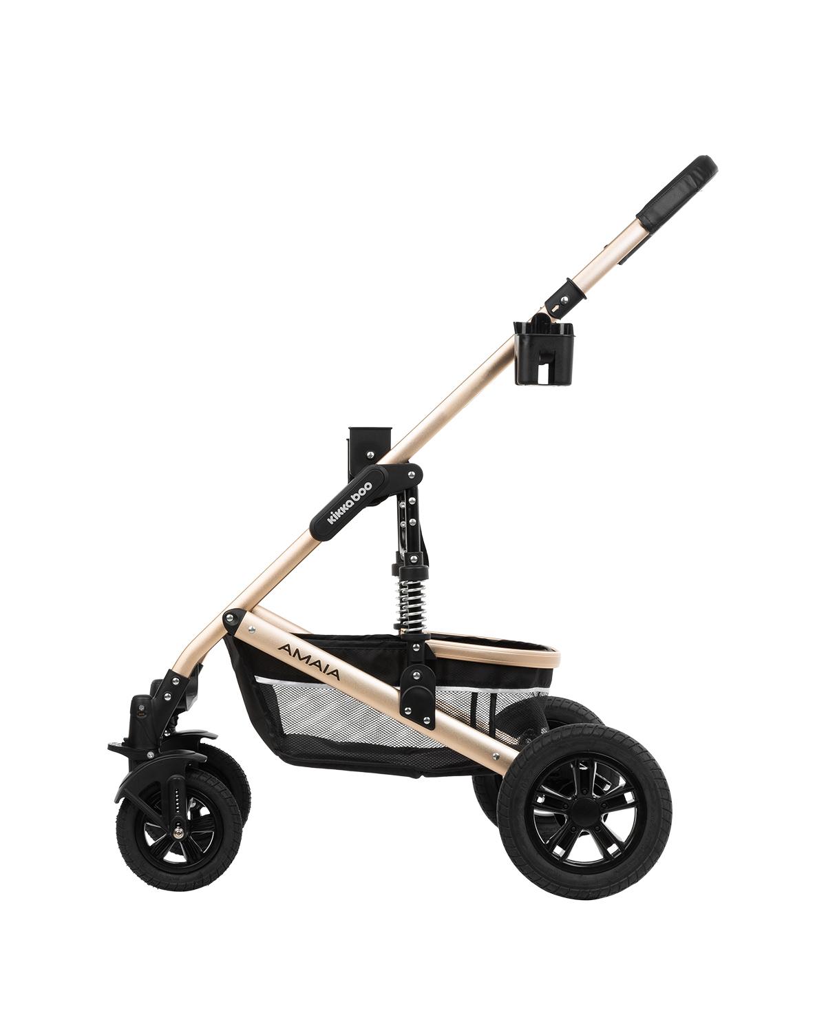 Комбинирана количка 3 в 1 с трансф.седалка Amaia Light Grey KIKKABOO - Image 10