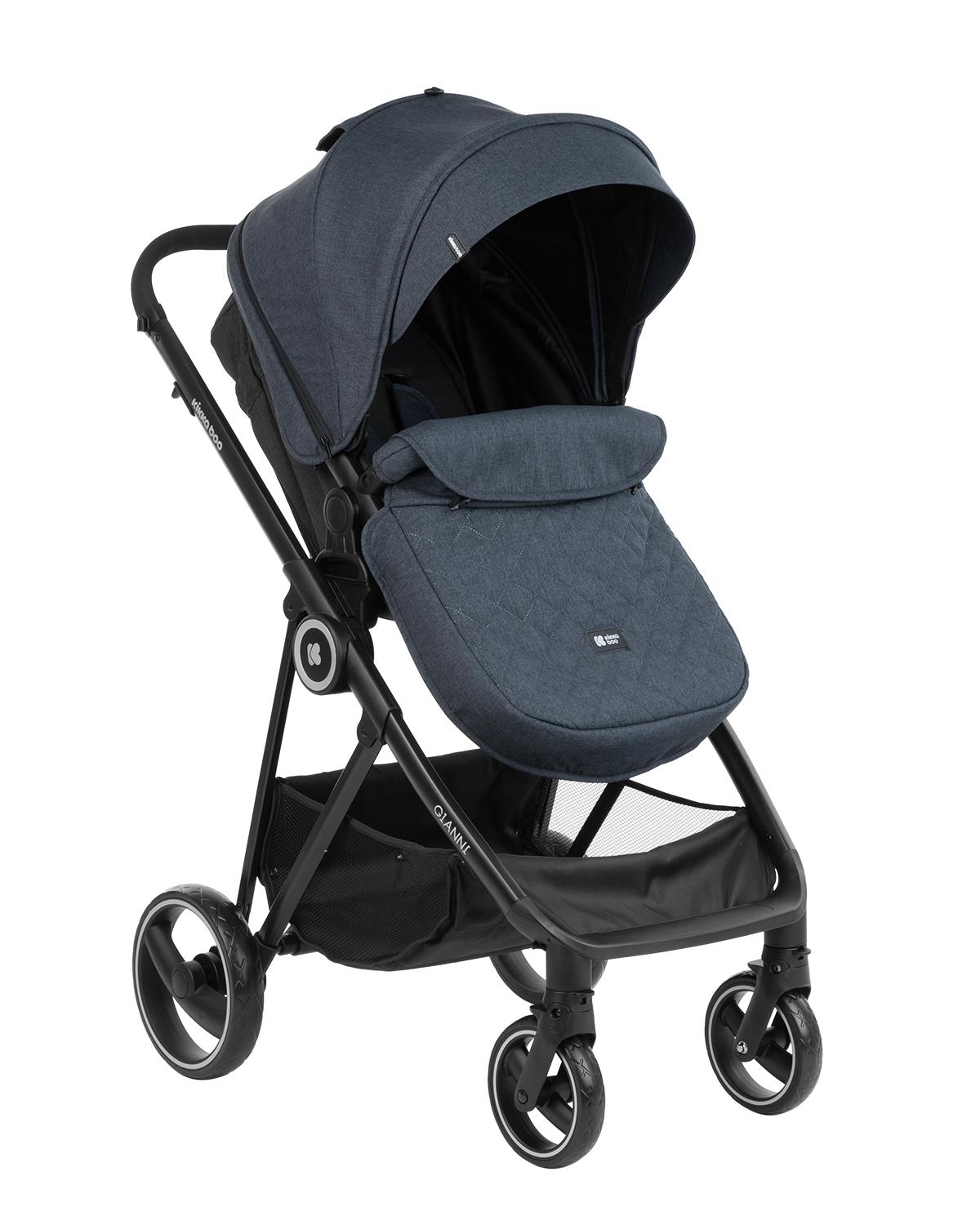 Комбинирана количка 3 в 1 с трансф.седалка Gianni Navy KIKKABOO - Image 2