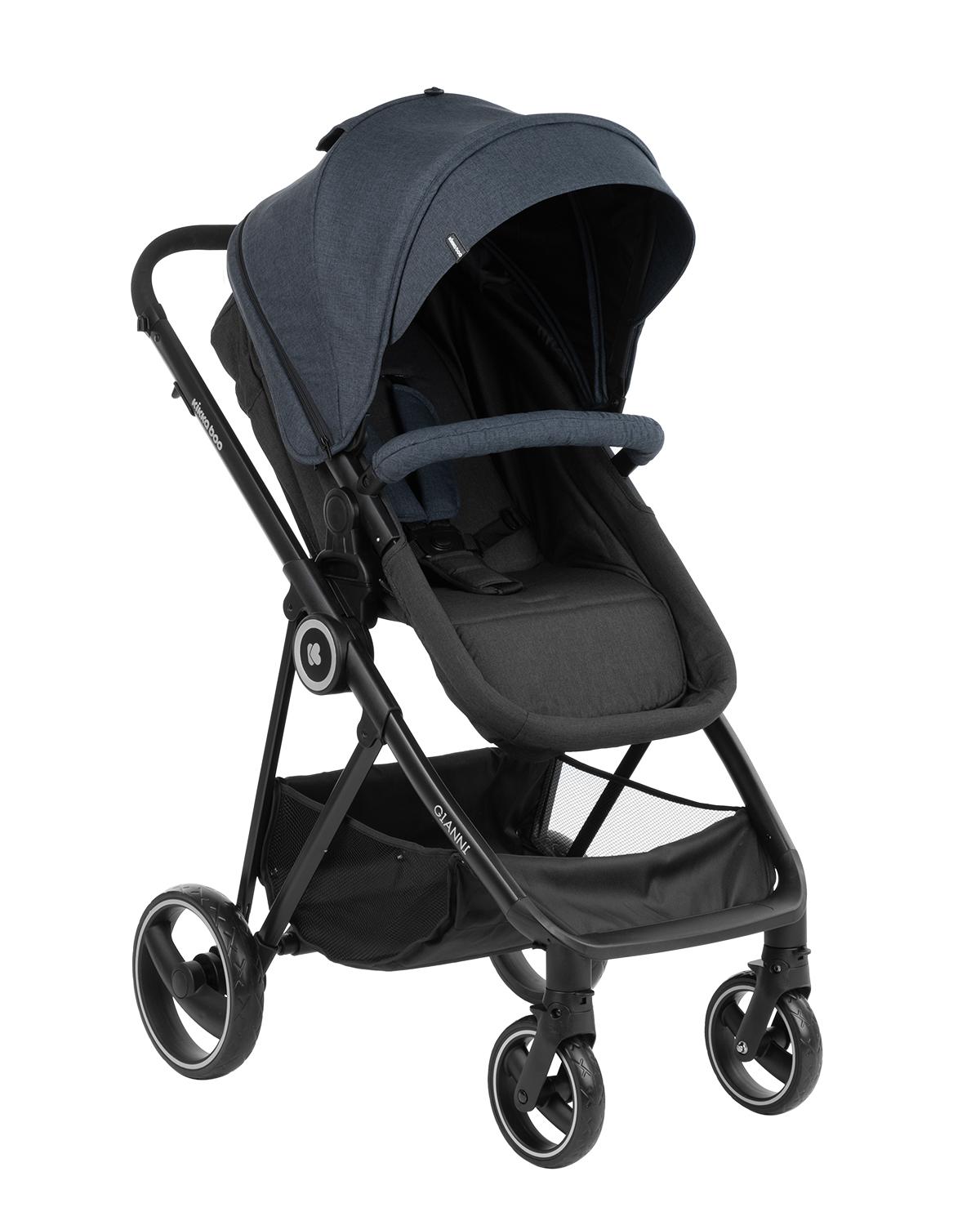 Комбинирана количка 3 в 1 с трансф.седалка Gianni Navy KIKKABOO - Image 3