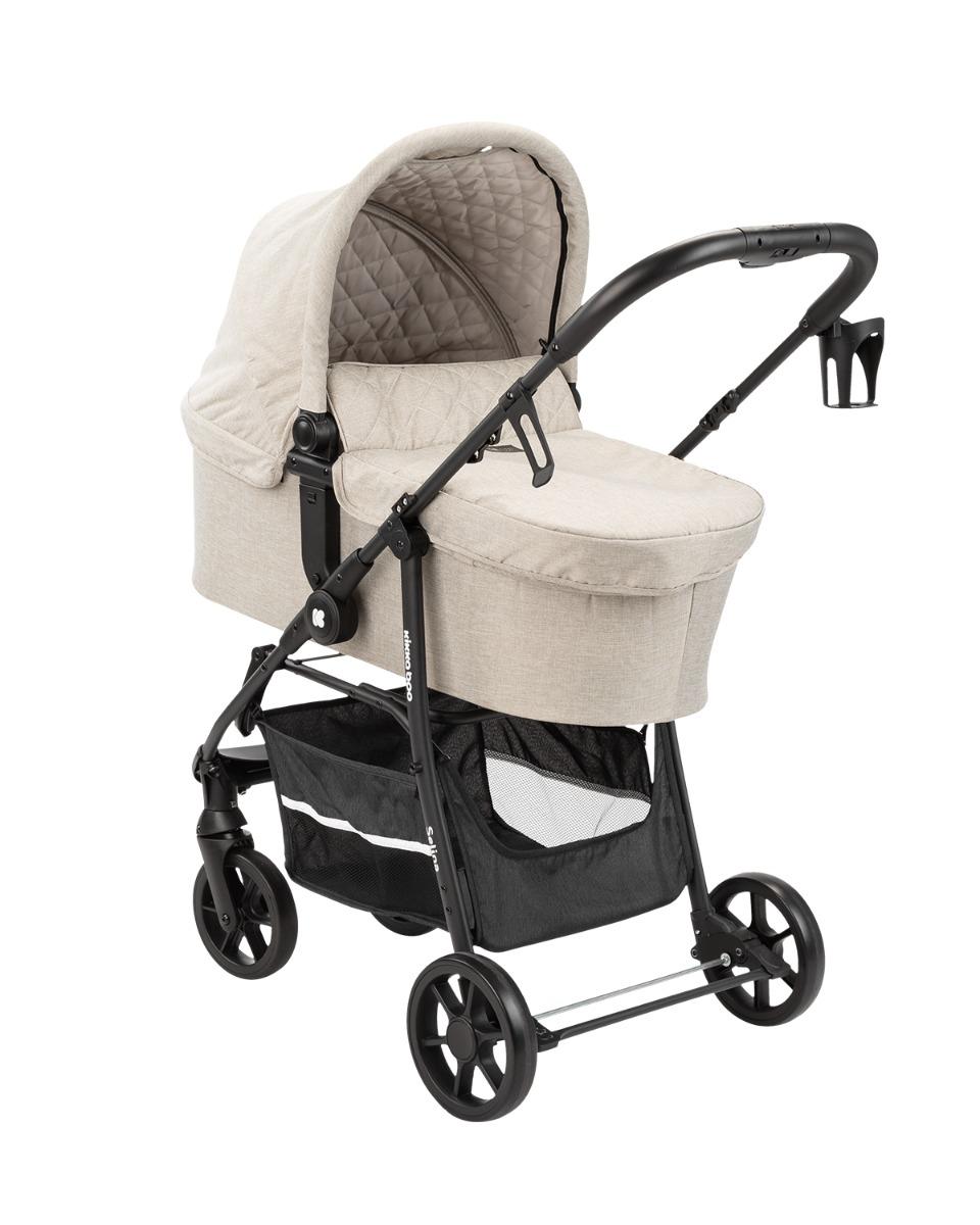 Комбинирана количка 3 в 1 Selina Light Beige KIKKABOO - Image 13