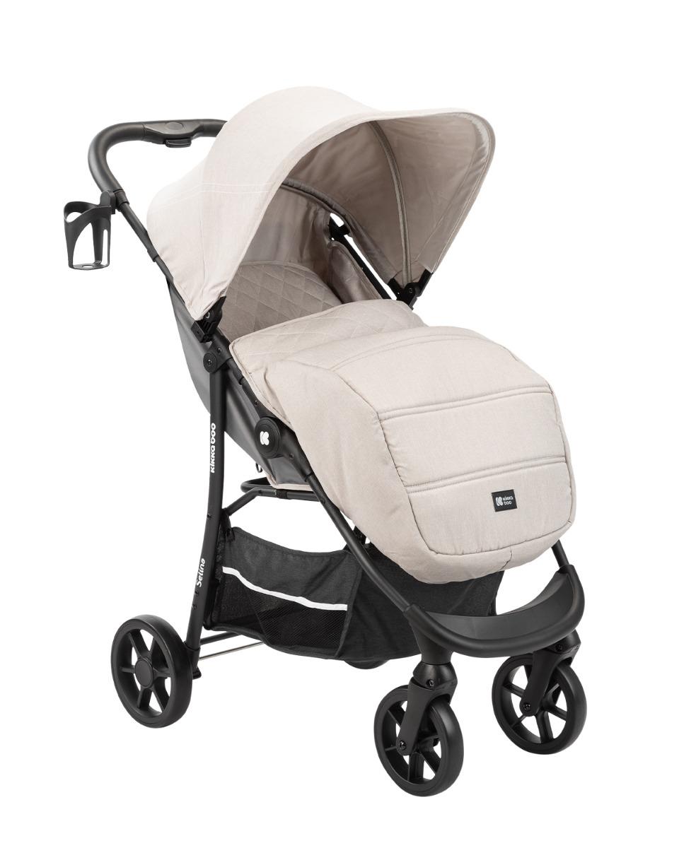 Комбинирана количка 3 в 1 Selina Light Beige KIKKABOO - Image 6