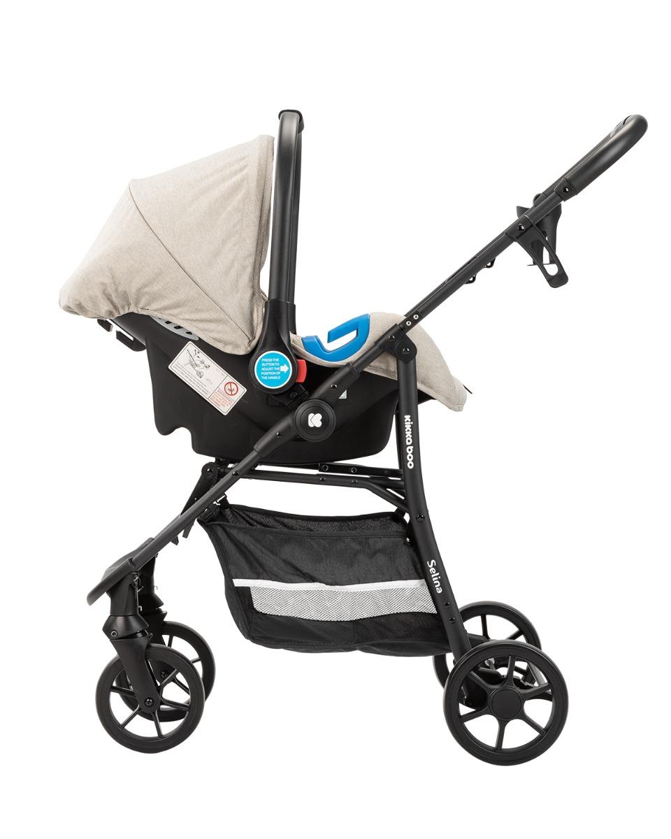 Комбинирана количка 3 в 1 Selina Light Beige KIKKABOO - Image 9