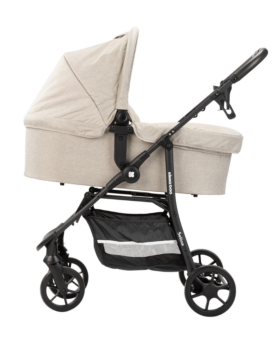 Комбинирана количка 3 в 1 Selina Light Beige KIKKABOO - Image 10