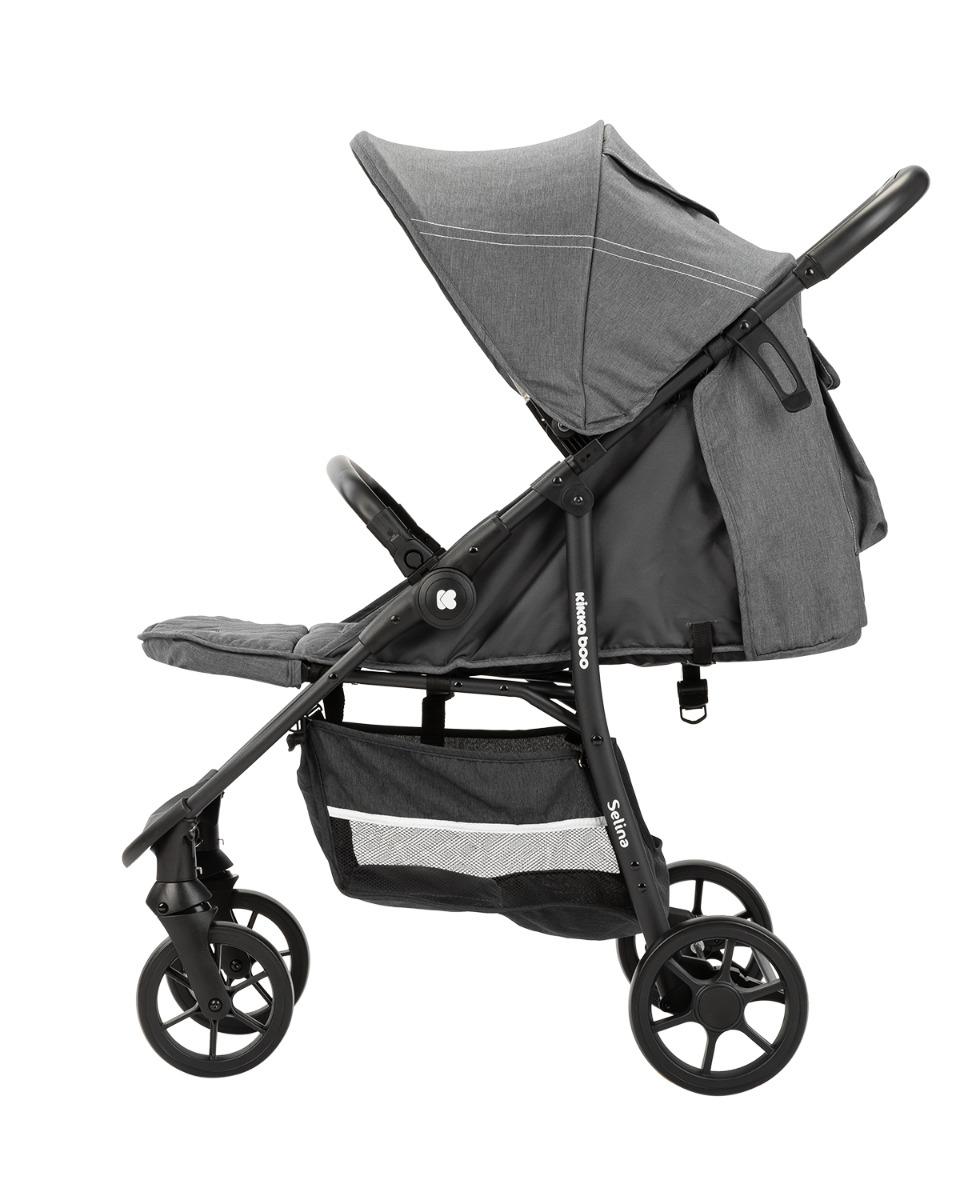 Комбинирана количка 3 в 1 Selina Dark Grey KIKKABOO - Image 13