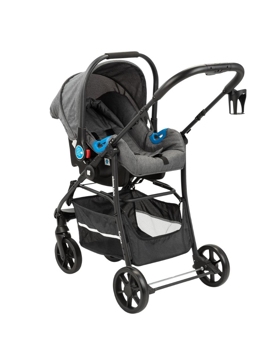 Комбинирана количка 3 в 1 Selina Dark Grey KIKKABOO - Image 14