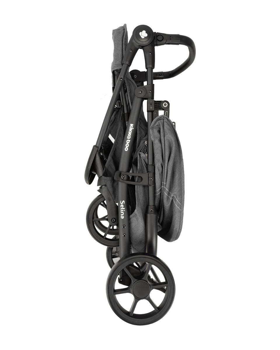 Комбинирана количка 3 в 1 Selina Dark Grey KIKKABOO - Image 16