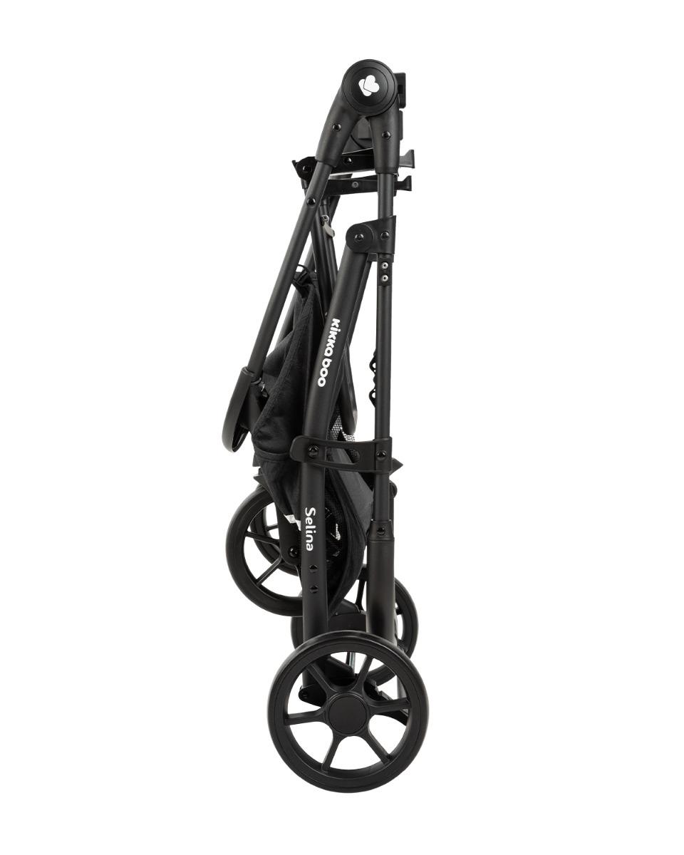 Комбинирана количка 3 в 1 Selina Dark Grey KIKKABOO - Image 18