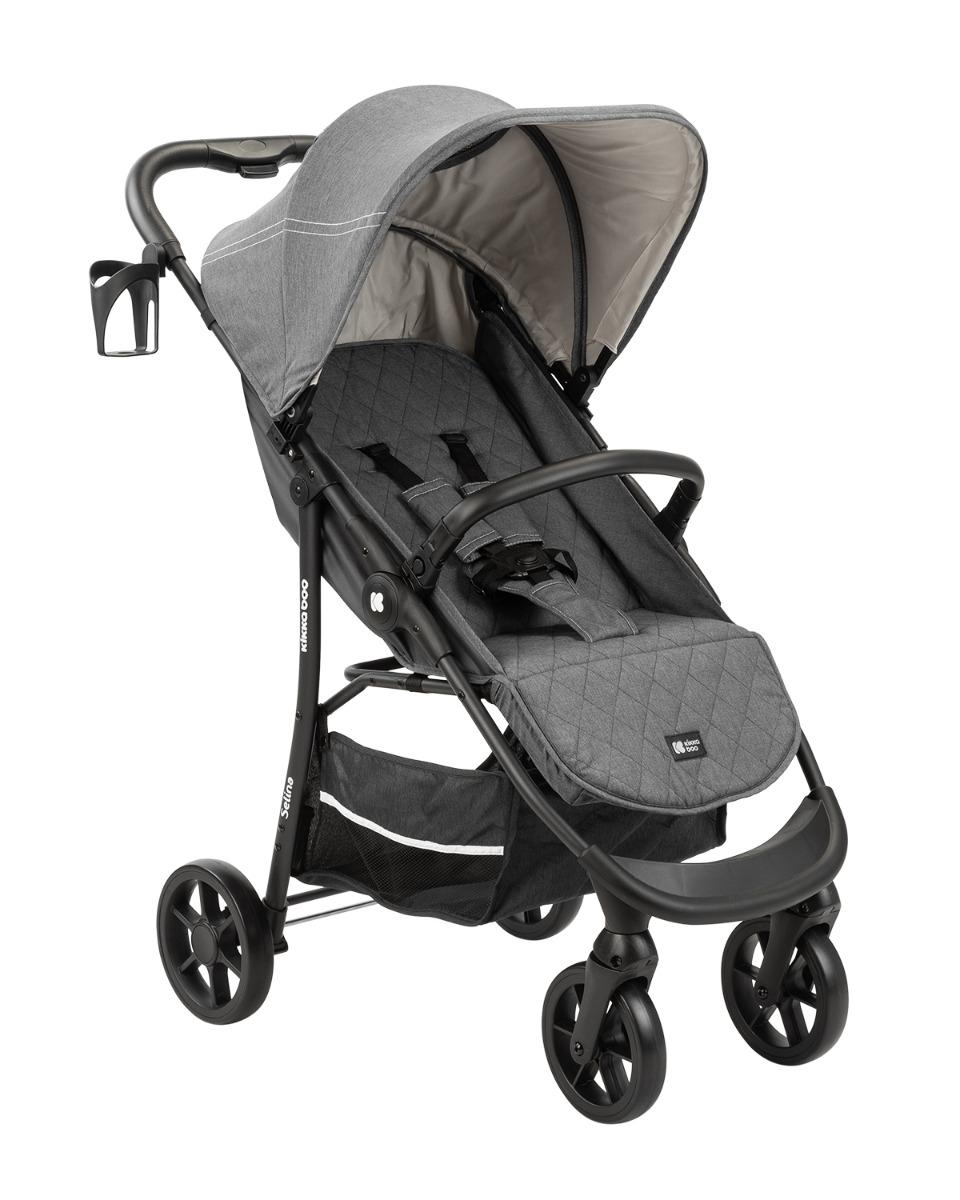 Комбинирана количка 3 в 1 Selina Dark Grey KIKKABOO - Image 8