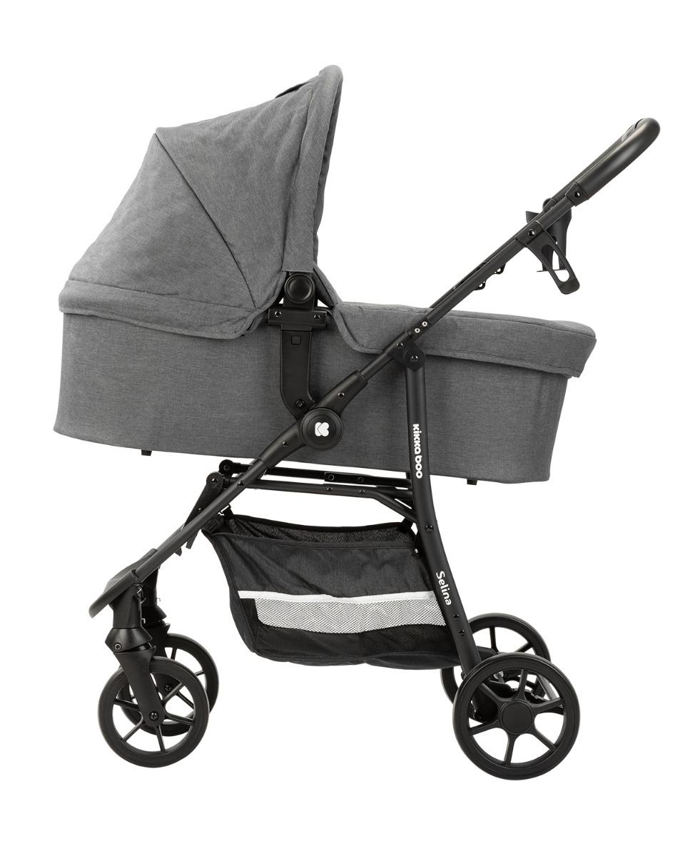 Комбинирана количка 3 в 1 Selina Dark Grey KIKKABOO - Image 11