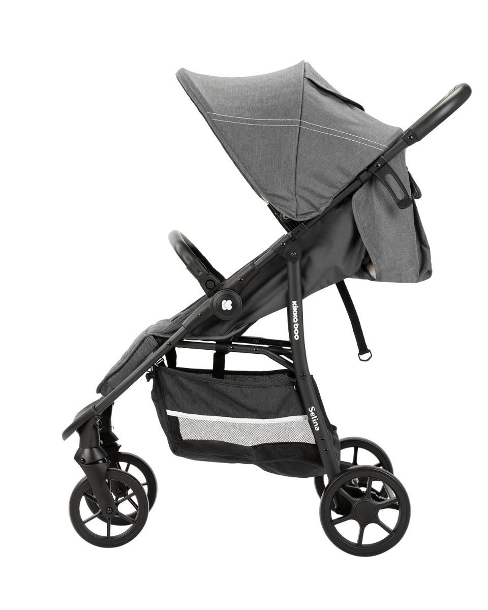 Комбинирана количка 3 в 1 Selina Dark Grey KIKKABOO - Image 12